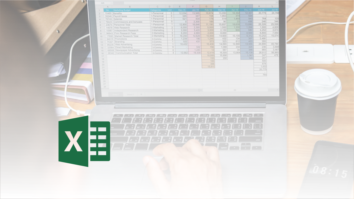 Microsoft Office Excel - Pretvorba v tabelo